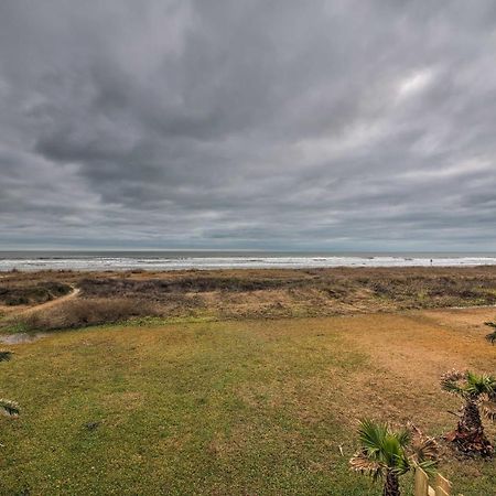 Galveston Beach House With Private Deck And Gulf Views Kültér fotó