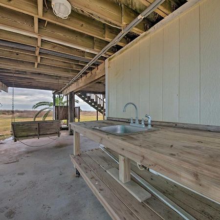 Galveston Beach House With Private Deck And Gulf Views Kültér fotó