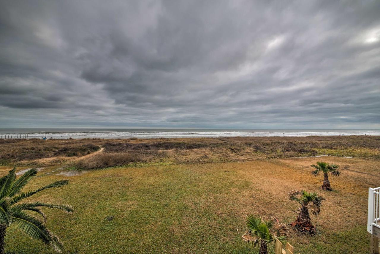 Galveston Beach House With Private Deck And Gulf Views Kültér fotó