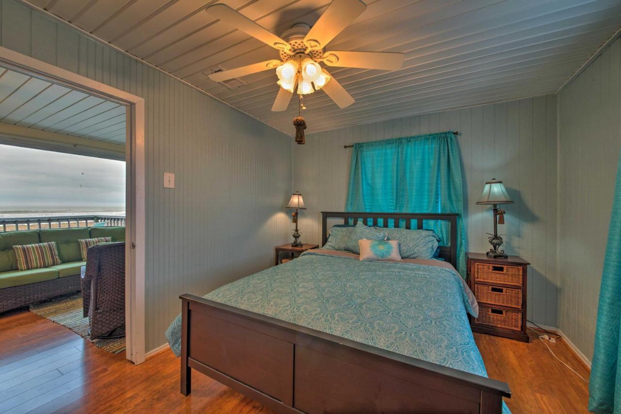 Galveston Beach House With Private Deck And Gulf Views Kültér fotó